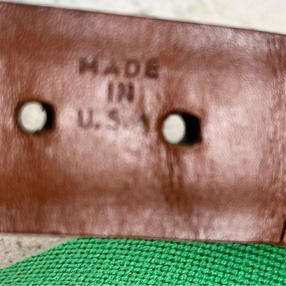 Trafalgar Green and Brown Belt - Picture 11 of 16